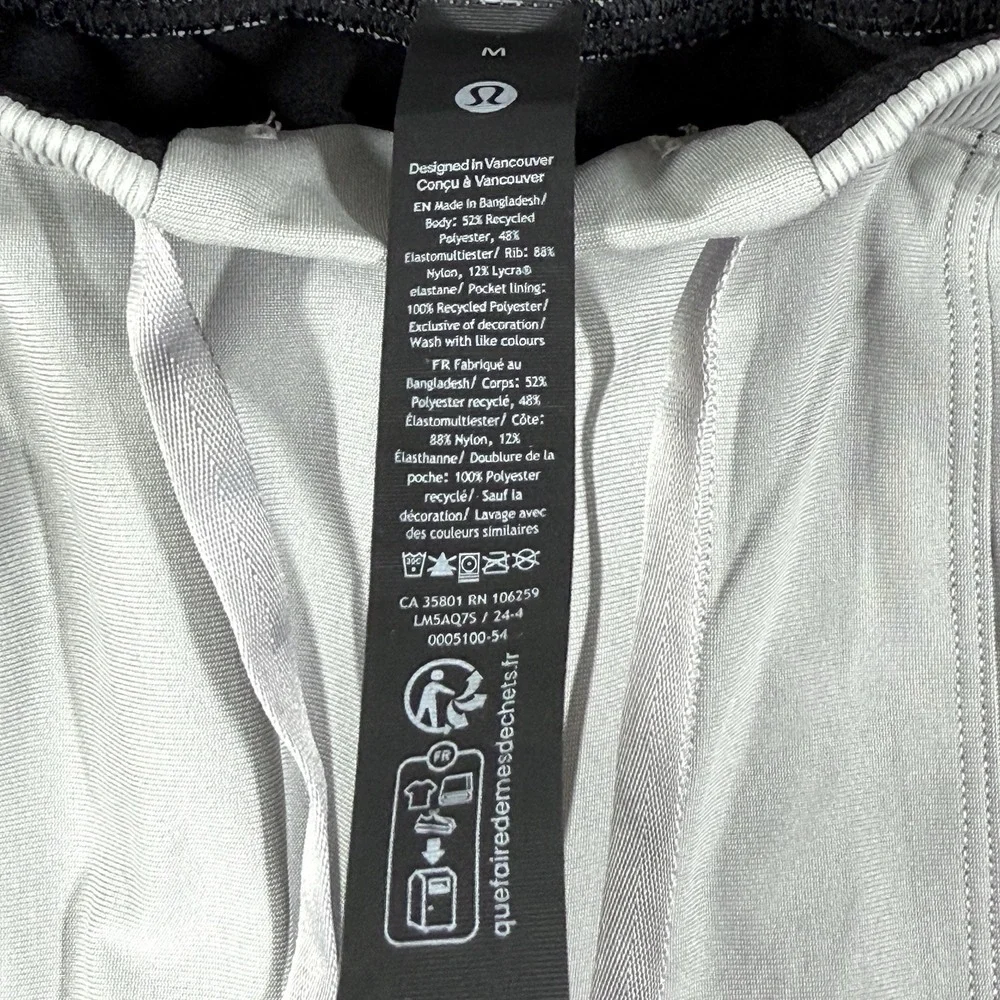 Lululemon ABC Skinny Fit Jogger Mens Medium Warpstreme Pants Athleisure Grey